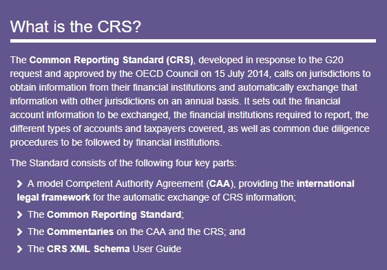 香港首次与内地交换CRS账户信息