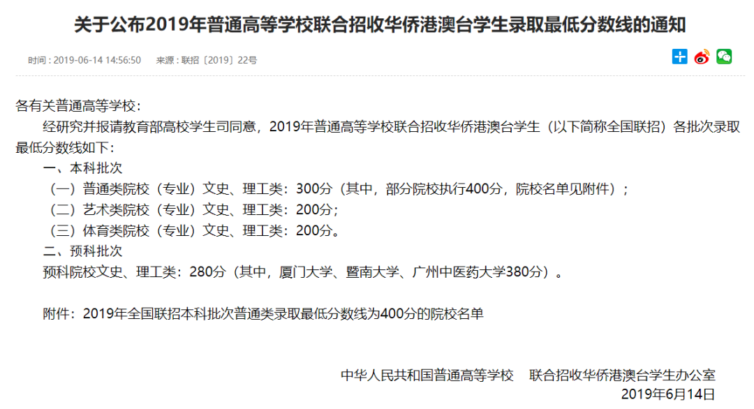 教育部提高”外籍学生”入读内地高校门槛，香港身份有特殊？