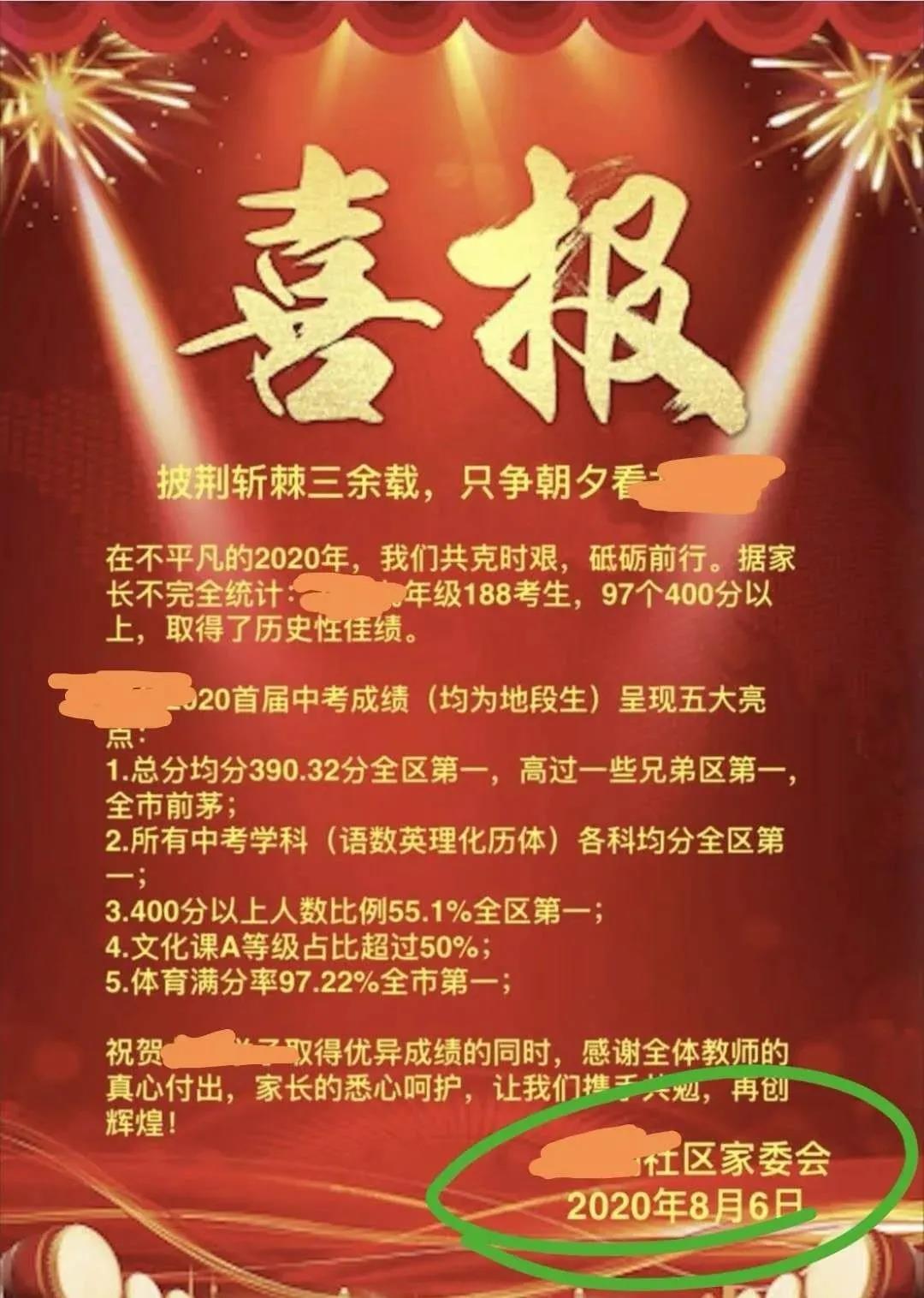 买20万一平的学区房，中考却全军覆没？家长们急了