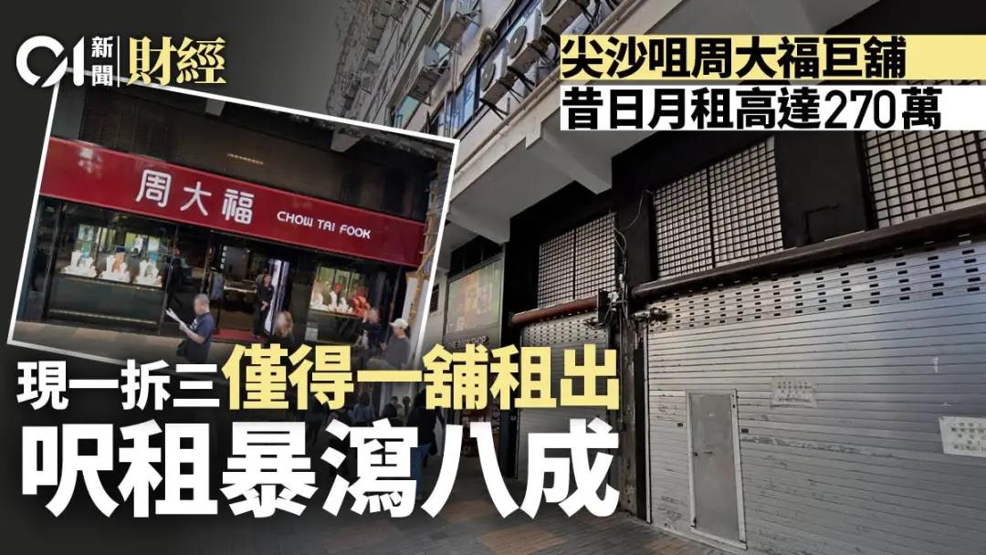 大跌眼镜！香港最贵商区不再矜贵，商铺租金回到18年前！