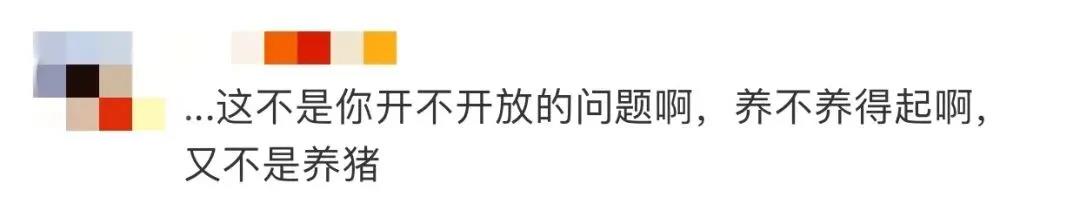 全面开放三孩？网友：不好意思，我不配！