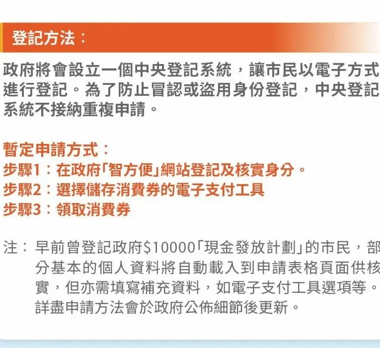 香港新港人/永久居民领钱啦！5000-15000元，在线教你领取