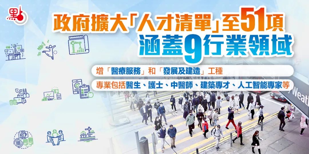 2025香港人才清单已更新（新增9项专业），对香港优才和专才计划申请均有利好优势！ 