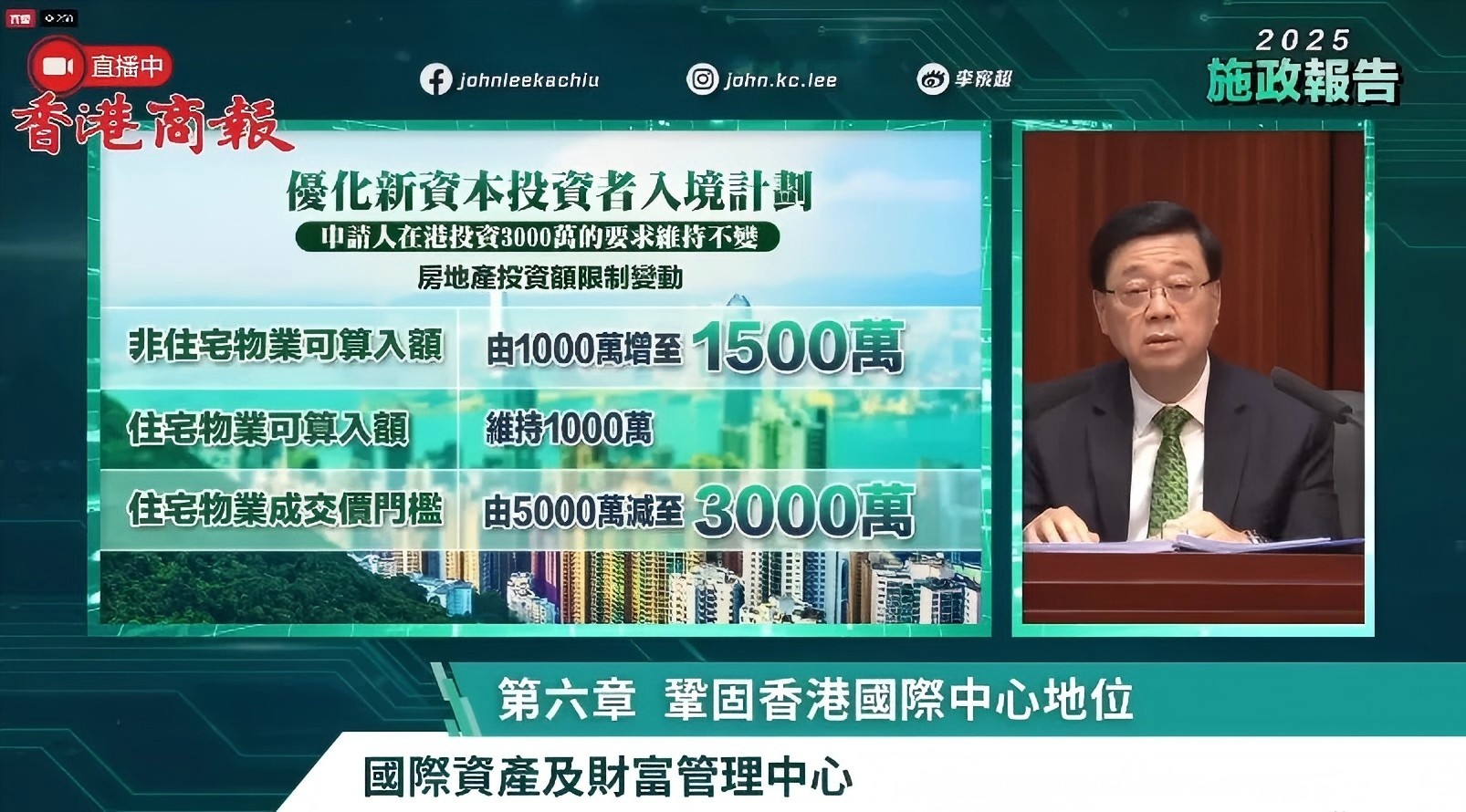 香港投资移民计划条件放宽，房地产投资额利好！解读3000万投资类别、利弊、申请流程