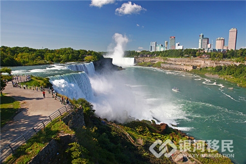 niagara falls, new york and ontario 纽约和安大略省,尼亚加拉